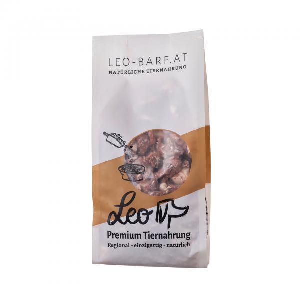 Leo Barf Rinderherz BARF gefroren Sackerl